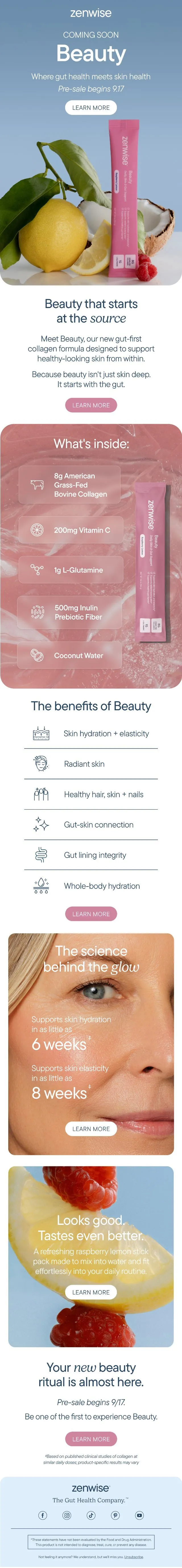 Email: Coming soon: Beauty