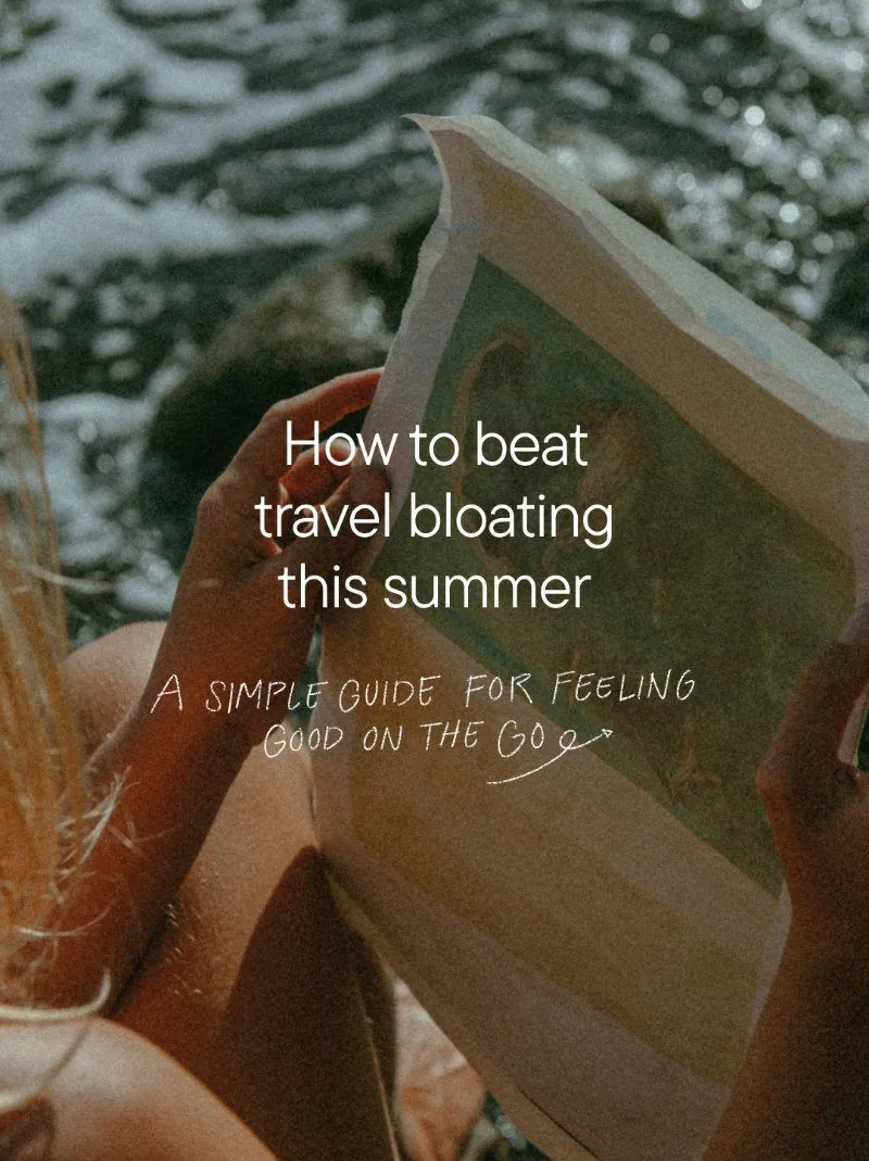 How to beat travel bloating carousel, frame 1